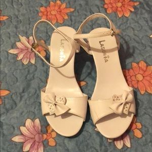 Flower girl shoes heels for girls